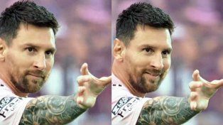 Lionel Messi y un festejó que desató el debate mundial&nbsp;