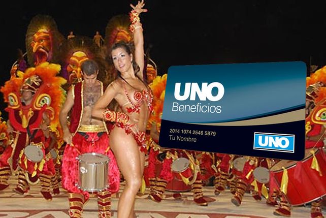 Tarjeta UNO Beneficios te lleva al Carnaval de Gualeguaychú