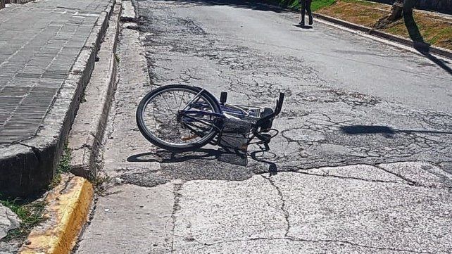 Nogoyá: atropellaron a un ciclista de 81 años y el conductor huyó.