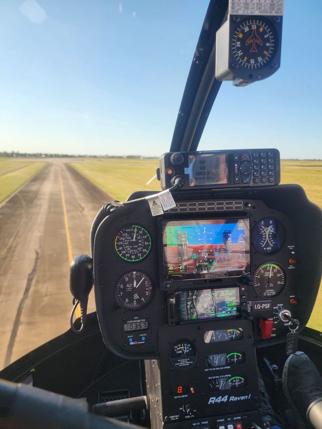 La Policía provincial sumó un helicóptero y vuelven los patrullajes aéreos en Rosario
