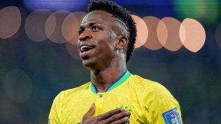 Vinicius marcó dos goles y fue la figura de Brasil.