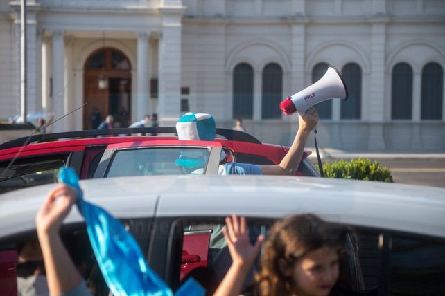 Videos y fotos: Banderazo contra el gobierno nacional
