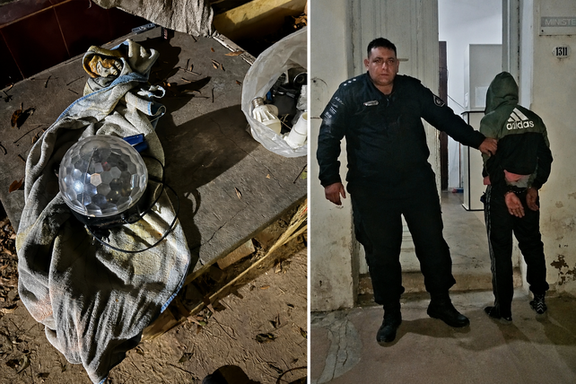 Cayó preso por el robo a una vivienda en San José del Rincón: días antes había sido detenido por otro hecho similar