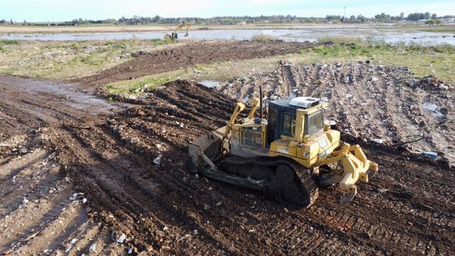Las máquinas trabajaron sobre una superficie de 2