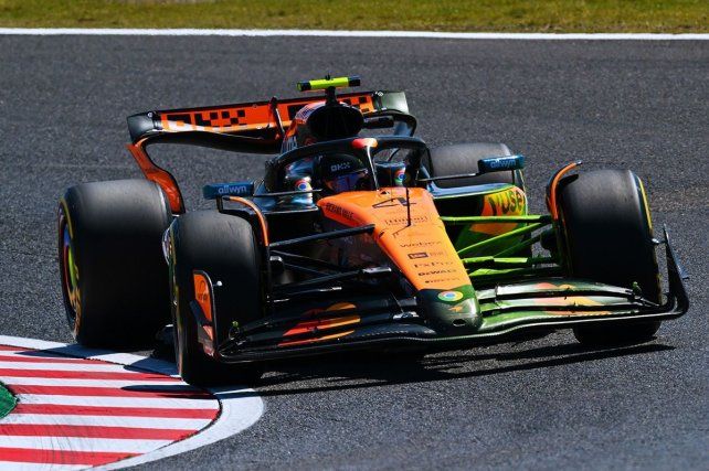 Norris se impuso en las prácticas libres 1 de Japón en otro claro dominio de McLaren