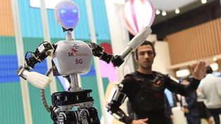 Por primera vez, un robot dictó una clase en una universidad china
