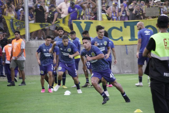 Ortiz sigue creciendo en Central de la mano y los consejos de Miguel Russo.