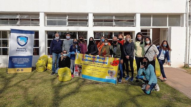 Rowing Solidario se puso en movimiento con éxito