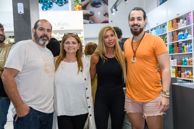 Juan Galván, Daniela Piersanti, Jesica Pleif y Lucas Mascaró