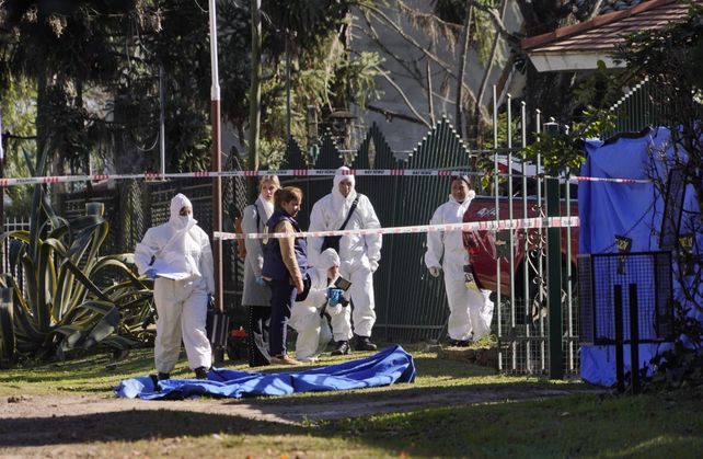 El brutal crimen ocurrió a la altura de la garita 14 de la ruta 9