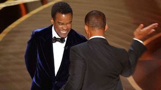El momento del cachetazo de Will Smith a Chris Rock