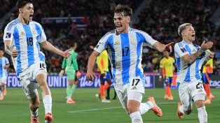 Argentina le ganó a Colombia y jugará la final del Mundial Sub 20 tras 18 años