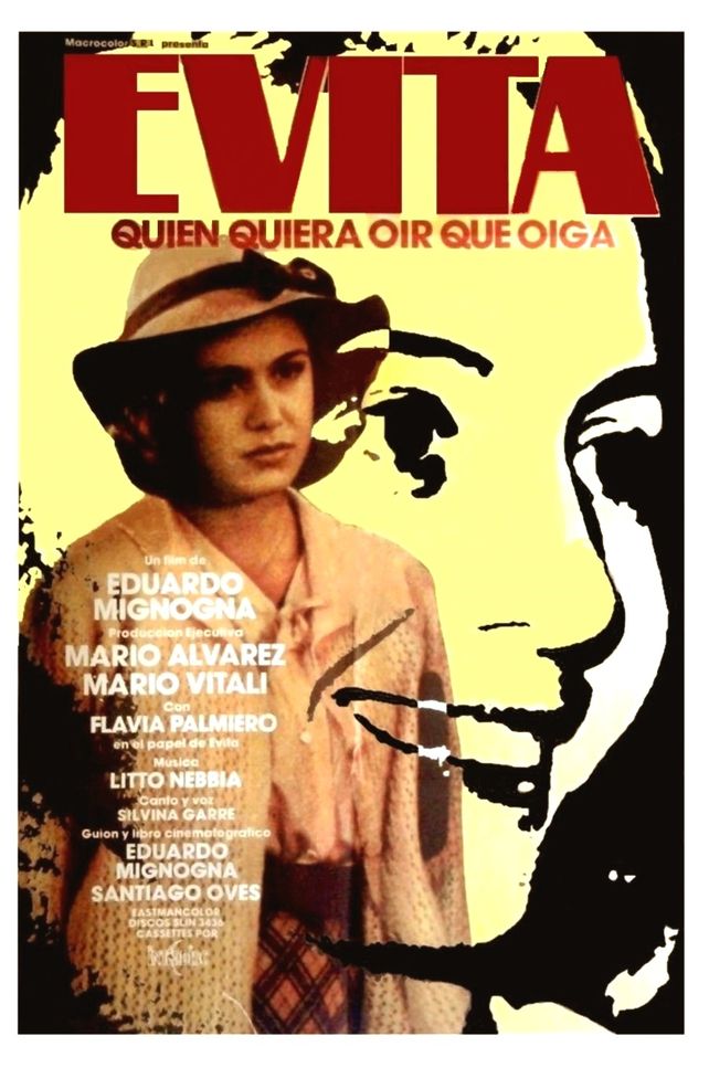 Flavia Palmeiro como Evita Flavia Palmeiro como Evita