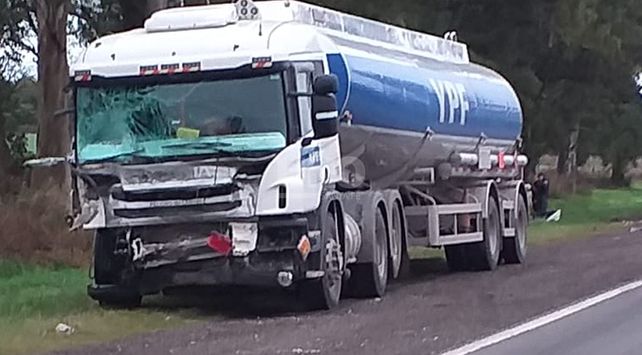 Así quedaron los autos tras el siniestro.