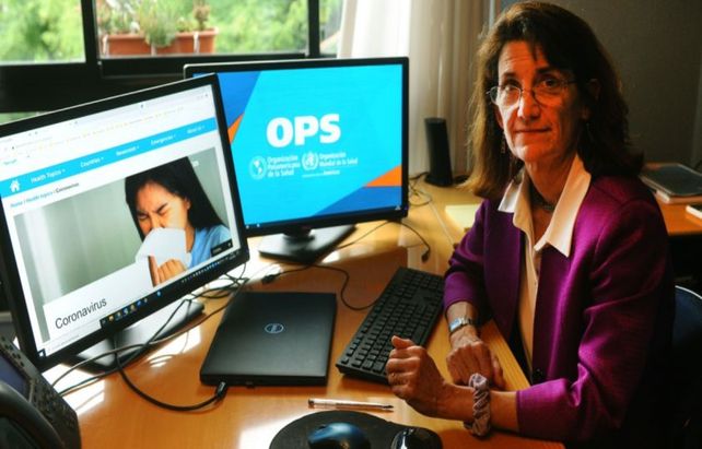 Voz experta. La representante de la Organización Mundial de la Salud está en Buenos Aires desde 2015.