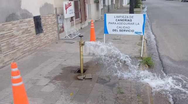 limpieza cañerias Aguas Santafesinas