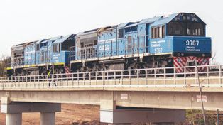 La línea Belgrano aumentó 31,6% &nbsp;el volumen transportado durante el año pasado.