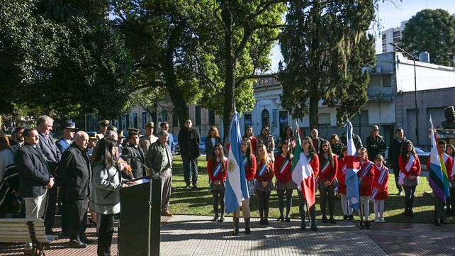 Del acto organizado por la Sociedad Italiana de Paraná