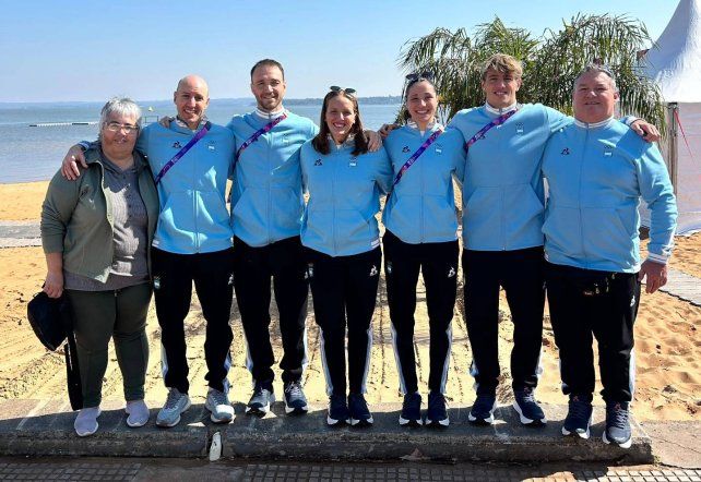 La delegación Argentina ya se encuentra en Encarnación para la prueba de 10km.