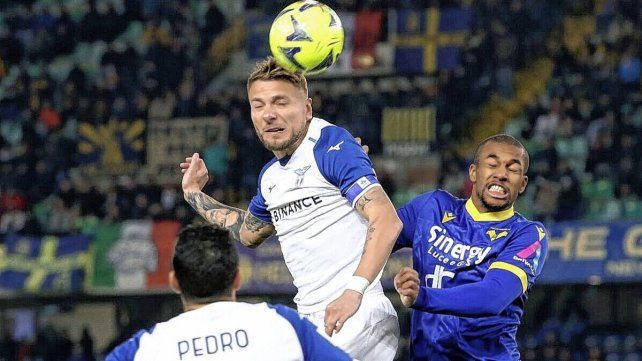 Calcio: Gaich debutó en empate de Hellas Verona ante Lazio