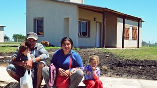 Casa propia. Según la Provincia, la política se aplicó en 158 juntas de gobierno y en 68 municipios.&nbsp;
