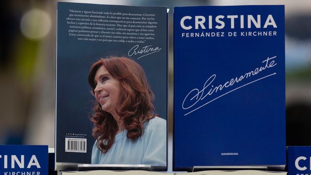 Cristina. La ex presidenta publicó su libro de memorias Sinceramente.