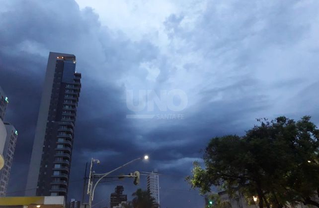 Anunciaron una alerta meteorológico por tormentas fuertes para la ciudad de Santa Fe y la región.