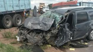 Raúl Castells chocó en una ruta de Chaco y sufrió heridas de gravedad
