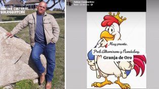 El intendente de Gilbert, Fabián Constantino, quien fue condenado por abuso sexual a tres mujeres abrió una pollería mientras cumple prisión domiciliaria