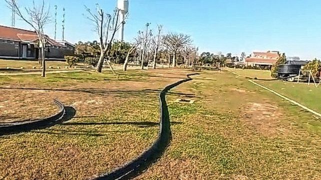 Colón inició la colocación de la fibra óptica en el predio para poder transmitir los partidos de Reserva.&nbsp;