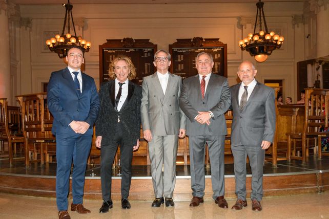 Jorge Magariños, Oscar Fini, Adrián Brown, Walter Tombolini y Gonzalo Sánchez Hermelo.  