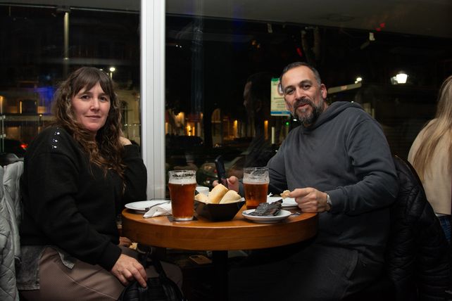 Lorena Rodríguez y Cristian Nievas