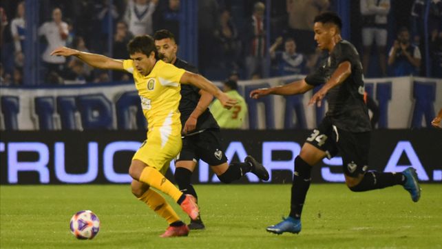 Malcorra fue uno de los que intentó llevar al canalla cerca del arco velezano.