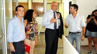 El gobernador recorrió la futura sede de la Subsecretaría de Niñez