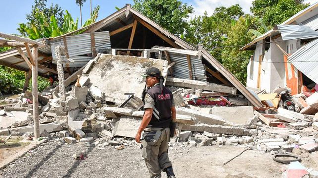 Las imágenes más dramáticas del terremoto en Indonesia