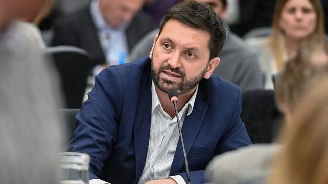 El diputado Pablo Juliano de bloque Democracia para Siempre
