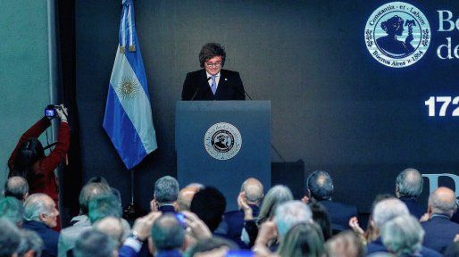 Javier Milei anunció la baja de retenciones al trigo, la cebada y la soja