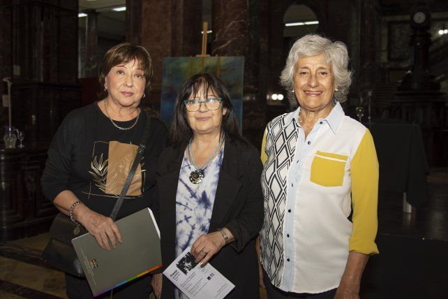 Marta Ortiz, Susana Rozas y Susana Parera.