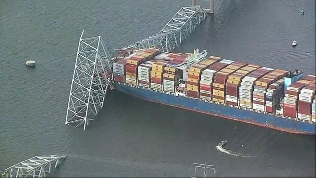 La caída del puente de Baltimore dejará a EEUU con escasez de productos