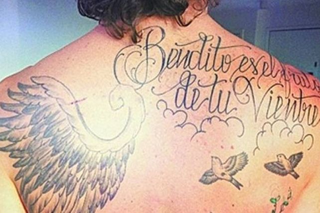 Gonzalo Valenzuela impactó con un nuevo y misterioso tatuaje