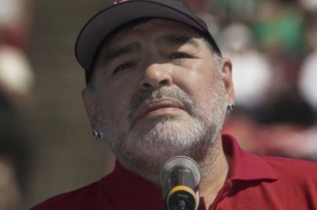 Maradona participó de la serie Puerta 7