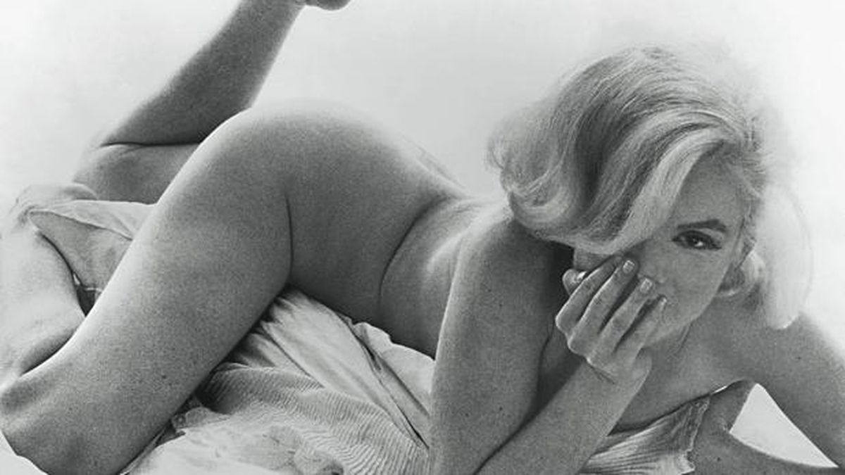 Marilyn desnuda, un mes antes de su muerte