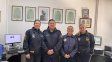 Oficial Principal Noelia Benavidez, licenciada en Criminalística; Sargento Lucía Ulrich, Operadora de MBis; Suboficial principal Bernardo Kriger,&nbsp; Técnico en Papiloscopia; Agente Ana Fernández