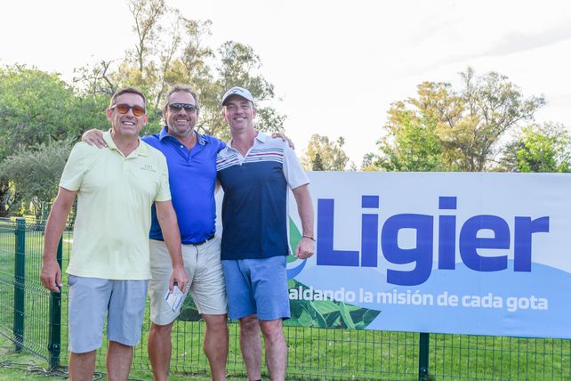 Cristian Levrand, Darío López y Diego Rodríguez.  