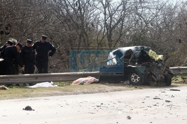 Grave accidente en la ruta nacional 12 dejó cuatro personas fallecidas