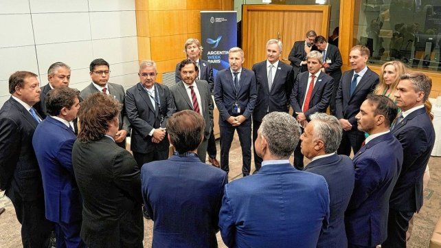 Frigerio busca en París inversiones para ampliar la producción y generar empleo en Entre Ríos