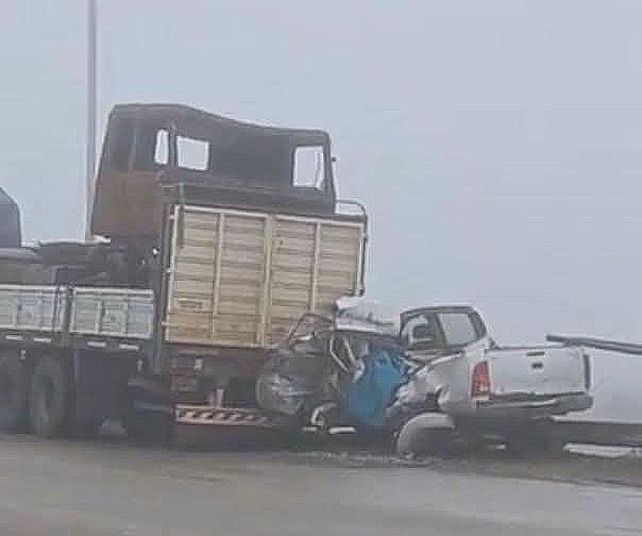Federación: choque entre un camión y una camioneta dejó una víctima fatal
