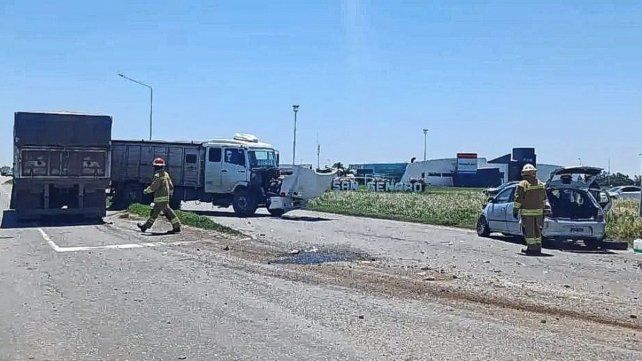 Tres chicos de la categoría 2011 de Colón, involucrados en un accidente en San Genaro