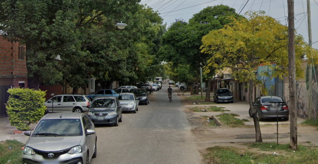 La imagen de la zona donde se realizó el rescate de la joven.