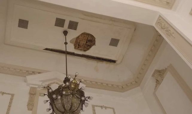 Imágenes de cómo quedó Casa de Gobierno en Santa Fe